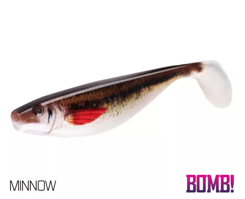 BOMB! Gumihal HYPNO / 3db | 9cm/3D TROUT