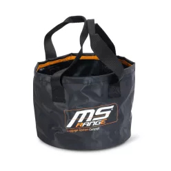   MS RANGE Bait Barrels LSC összecsukható PVC etetőanyag keverő tál / 9L /