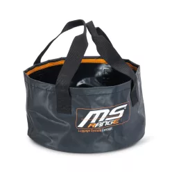   MS RANGE Bait Barrels LSC összecsukható PVC etetőanyag keverő tál / 12L /