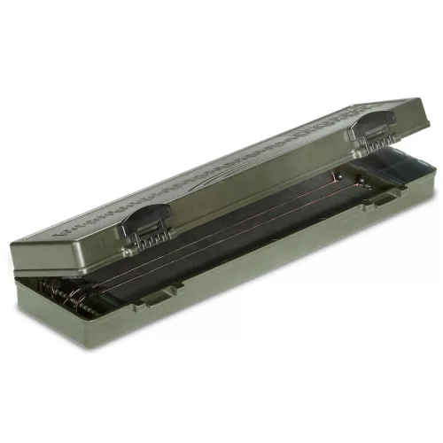 ANACONDA Rig Carrier előketertó doboz 30 előkéhez / + 3 kis doboz / + 30db gombostű / 30,4 X 9,5 X 4,7cm