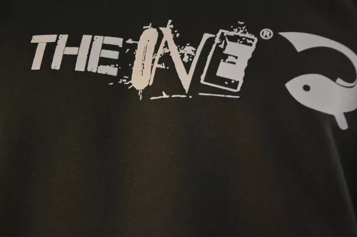 THE ONE HOODED SWEATSHIRT BLACK/FINE GREY L