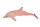 EnergoTeam HALAS PÁRNA DELFIN BABY PINK 55CM