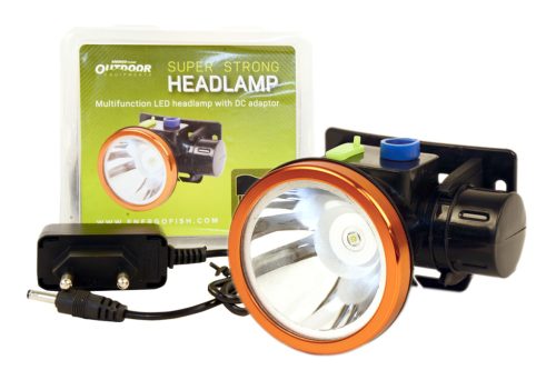 EnergoTeam OUTDOOR SZUPERERŐS FEJLÁMPA DC ADAPTERREL