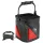 Carp Expert CXP VÖDÖR FEKETE+PIROS 22X22CM