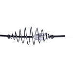 Kamasaki KÉTHORGOS FENEKEZŐ SZERELÉK 25G