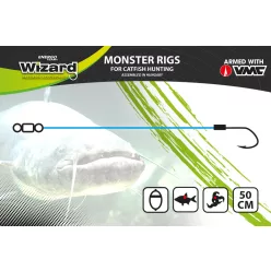 WIZARD MONSTER CLASSIC MONO RIG 11/0 ROUND