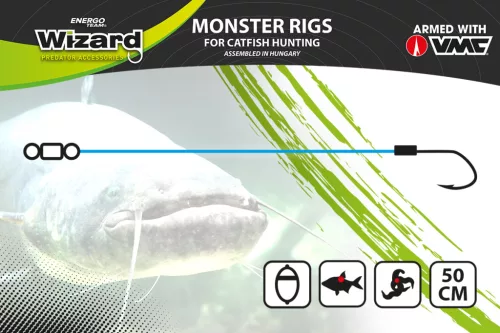 WIZARD MONSTER CLASSIC MONO RIG 9/0 ROUND
