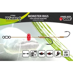   WIZARD MONSTER - THE CLASSIC KOÓS CATFISH RIG 9/0+11/0 ROUND