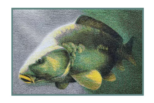Szőnyeg 3D ponty | 60x40cm