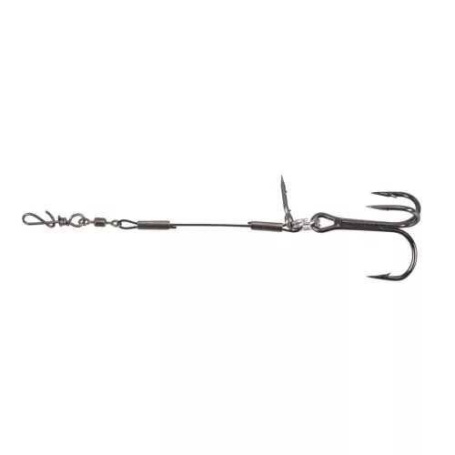 IRON CLAW Rig System Stinger Single M / ragadozóhalas horogrendszer / 4 horog / 5,5cm
