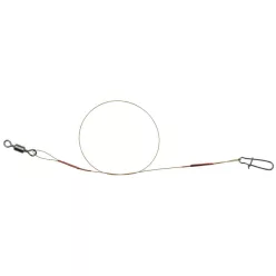   IRON CLAW Stiff Spin Rig ekőreszerelt bevonatos acél előke / 45cm / 40lb / 2db
