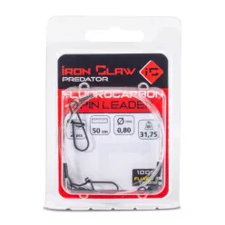 IRON CLAW Fluorocarbon Spin Leader 0,70mm/50cm/23,80kg