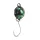 Iron Trout Button Spoon támolygó villantó SGB 1,8g