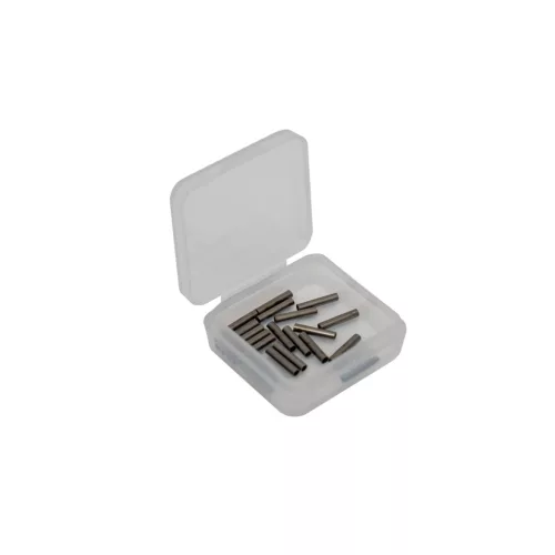 WIZARD DRÓTELŐKE RÖGZÍTŐ CSŐ 2.0X2.4X8MM 20DB/CS FÉNYES FEKETE