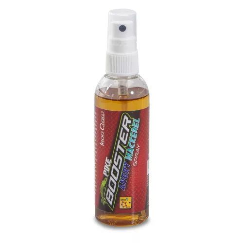 IRON CLAW Pike Booster Angry Mackerel / aroma spray csuka horgászathoz