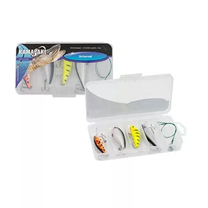 Kamasaki UNIVERSAL WOBBLER SZETT(4WOBBLER+2DRÓTELŐKE+DOBOZ)