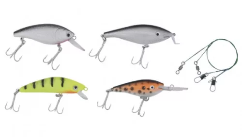 Kamasaki UNIVERSAL WOBBLER SZETT(4WOBBLER+2DRÓTELŐKE+DOBOZ)