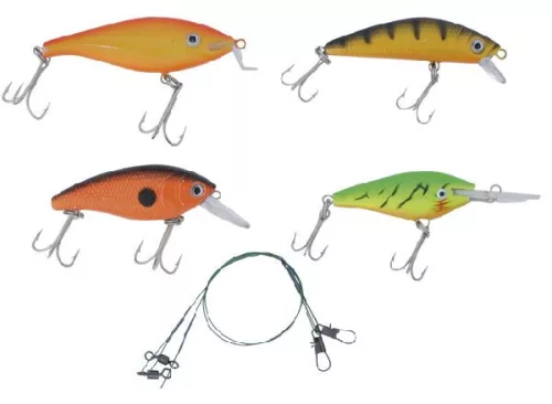 Kamasaki HOT WOBBLER SZETT(4WOBBLER+2DRÓTELŐKE+DOBOZ)