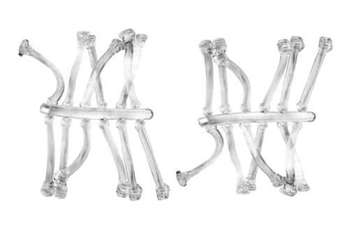 Elasztikus csalistopper 15mm | átlátszó