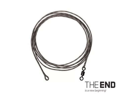 Delphin THE END Leadcore + swivel kötött horog / 3db | 1m