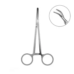 Hajlított csipesz Delphin | 15cm