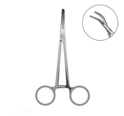 Hajlított csipesz Delphin | 17,5cm
