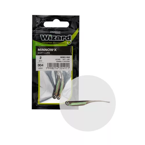WIZARD MINNOW-X COL. 003 2PCS/BAG