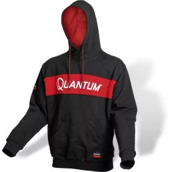 Quantum Tournament Hoodie XL fekete/piros kapucnis pulóver