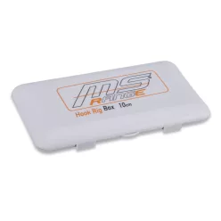   MS RANGE Hook Rig Box szerelt előke tartó doboz / max 25db szerelék tárolás / 14x7,5cm