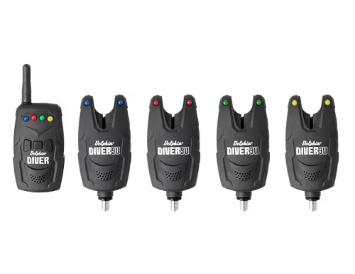 Kapásjelző szett Delphin DIVER 9V | 3+1