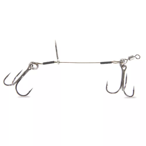 IRON CLAW Slab Shad Rig System "heavy" / horogrendszer súllyal / 3db súly 15-20-25g / 2db horogrendszer