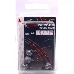 IRON CLAW Performance Round Head horog méret 1/0 / 5g / 4db