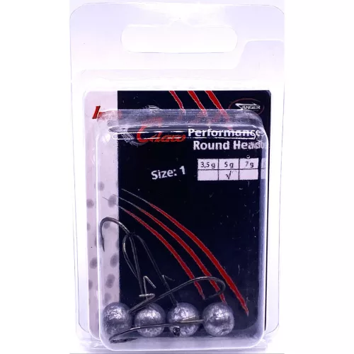 IRON CLAW Performance Round Head horog méret 1 / 7g / 4db