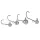 IRON CLAW Performance Round Head hrorog méret 4 / 4db