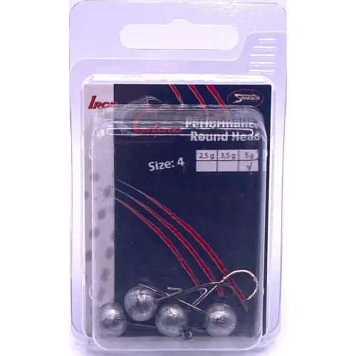 IRON CLAW Performance Round Head horog méret 4 / 5g / 4db