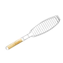 Grillrács Delphin GRILLA | Grillrács 30x11cm