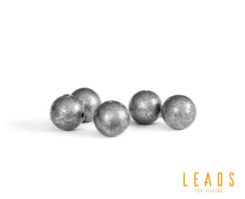 Delphin LEADS Golyó nyílással / 5db | 12g