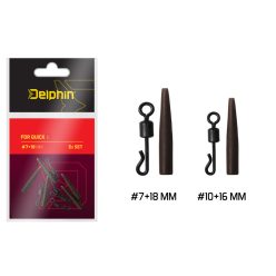 Delphin FDR Quick L/ Set 5db| #7+18mm