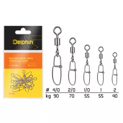 Rolling swivel with Crosslock snap | BN/4/0