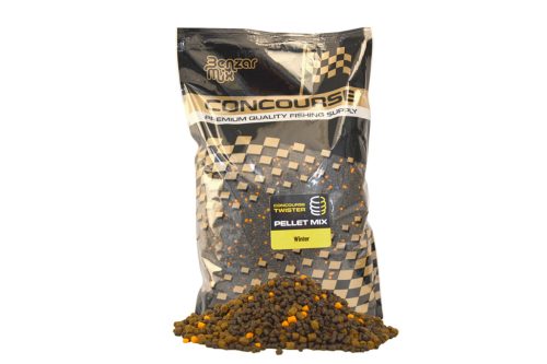 BENZÁR CONCOURSE TWISTER PELLET MIX CHERRY 800 GR