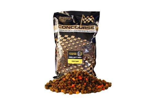 BENZÁR CONCOURSE TWISTER PELLET MIX CHERRY 800 GR