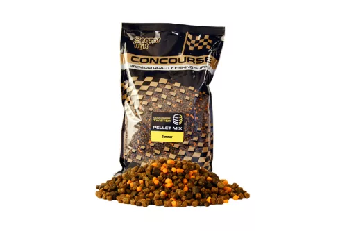 BENZÁR CONCOURSE TWISTER PELLET MIX CHILI-SQUID 800 GR