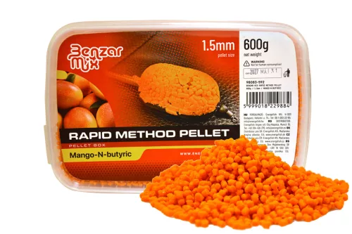 BENZAR RAPID METHOD PELLET VAJSAV 1,5MM 600GR