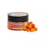BENZAR MIX BICOLOR SMOKE WAFTER DUMBELLS SQUID-FOKHAGYMA 12*8MM LILA-SÁRGA 60 ML