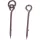 MS RANGE Micro Boilie Spike Ring csalitüske / 8m / 10db