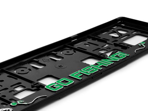 Rendszámtábla tartó 3D Delphin GoFishing! / 2db