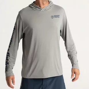 Adventer & Fishing ADVENTER FUNCTIONAL HOODED UV T-SHIRT LIMESTONE M