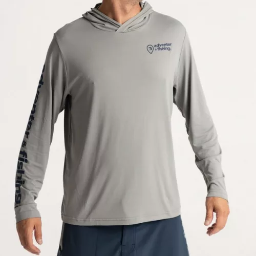 Adventer & Fishing ADVENTER FUNCTIONAL HOODED UV T-SHIRT LIMESTONE M