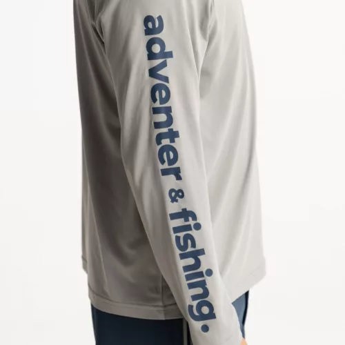 Adventer & Fishing ADVENTER FUNCTIONAL HOODED UV T-SHIRT LIMESTONE M