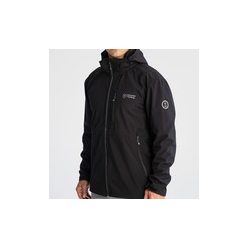 ADVENTER SOFTSHELL JACKET BLACK KABÁT S
